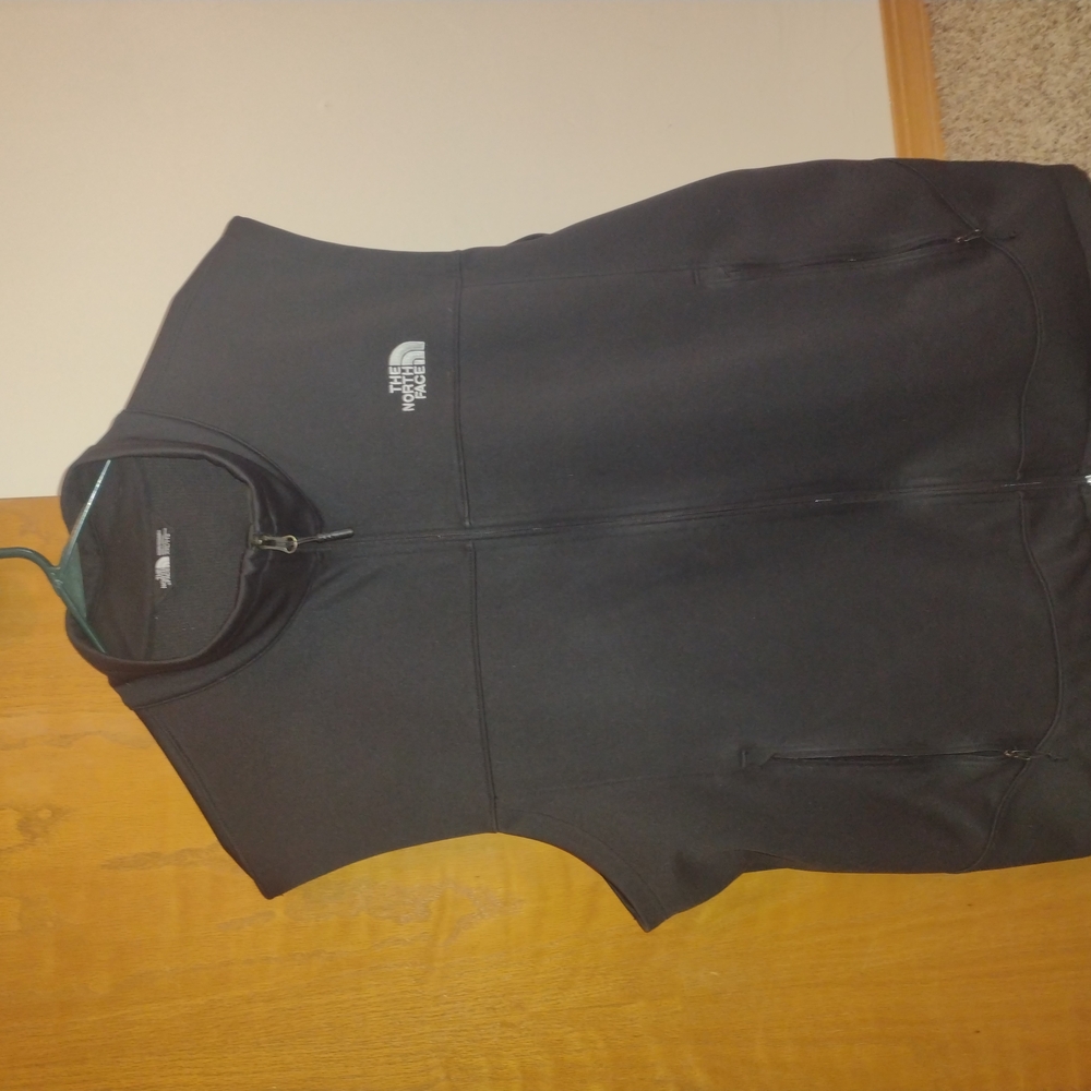 The North Face Black Outdoor Vest with High Collar